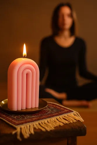 Moldes De Silicona Forma Arco iris Ideal Velas Artesanales R-017