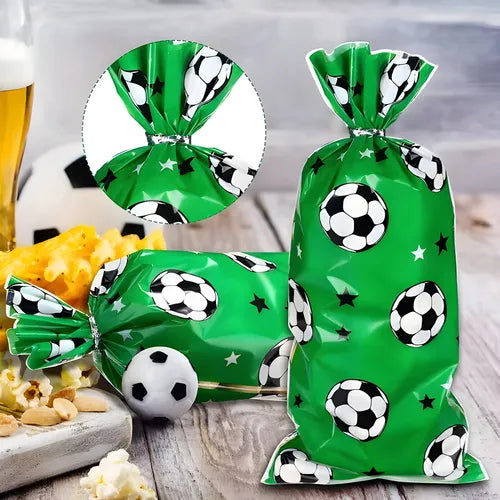 Pack De 10 Bolsas Para Sorpresitas Fútbol Ideal Souvenirs