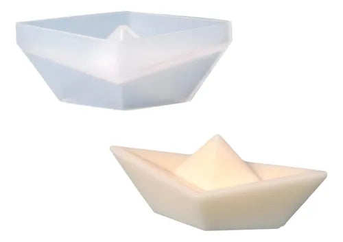 Moldes De Silicona Forma De Barco Ideal Velas Artesanales R-039