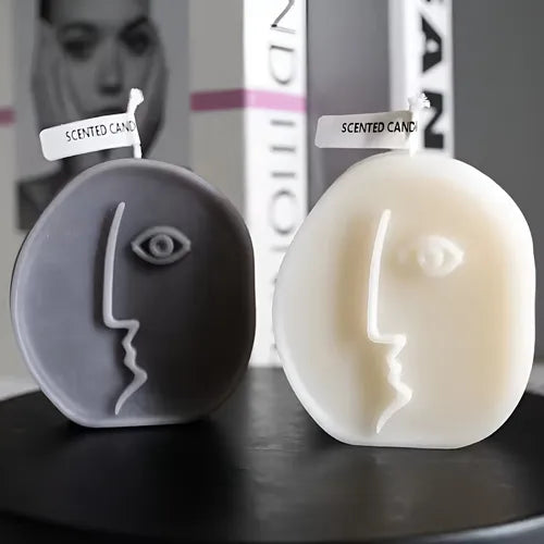 Molde Cara Moderna Ideal Velas O Jabones Artesanales R-031