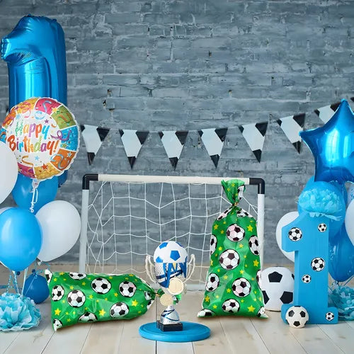 Pack De 10 Bolsas Para Sorpresitas Fútbol Ideal Souvenirs