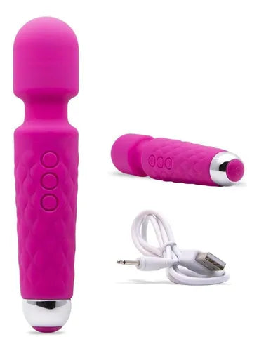Vibradora Consolador Anal Vaginal Recargable Silencioso FEDE ADELANTE 02