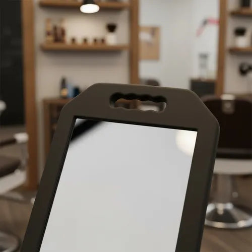 Espejo Para Barberia Y Peluqueria Marco Goma Con Agarre FEDE ADELANTE 12