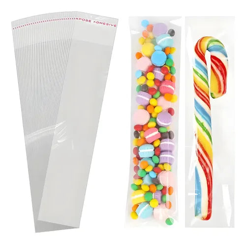 Bolsas De Celofan 30x7cm Inciensos Lapiceras Cierre Facil 100un