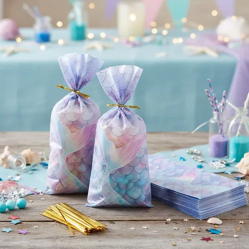 Pack 10 Bolsas Sorpresitas Sirenas Ideal Souvenir Fiestas