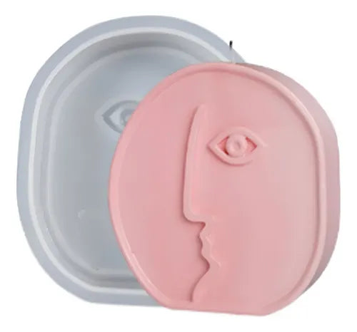 Molde Cara Moderna Ideal Velas O Jabones Artesanales R-031
