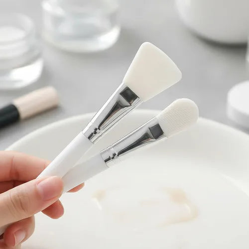 Pincel De Silicona Uso Facial Para Mascarillas Doble Punta FEDE-011