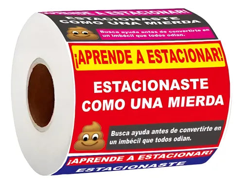 Stickers Aprende A Estacionar 10un Casa De Los Chascos