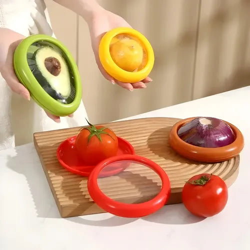 Conservadores De Alimentos Frutas Verduras Para Heladera 4un