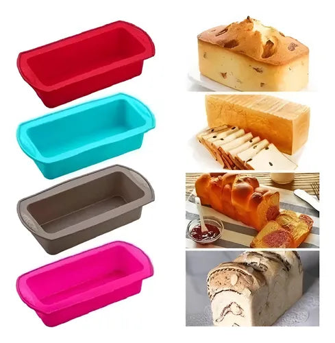Molde Silicona Para Budín Pan De Molde Budinera Cocina