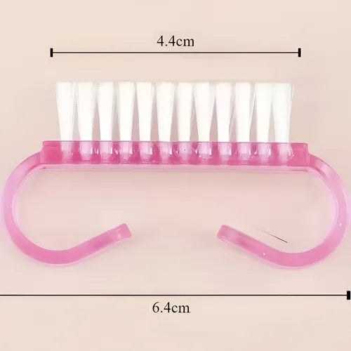 Cepillo Para Uñas Manicura Limpieza De Polvo Agarre Facil FEDE-007
