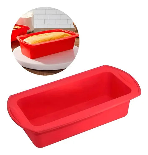 Molde Silicona Para Budín Pan De Molde Budinera Cocina