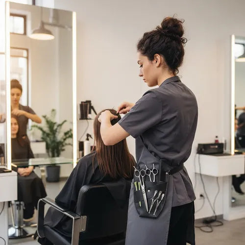 Porta Tijeras Herramientas Peluqueria Barberia Con Correa