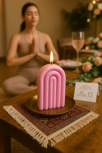 Moldes De Silicona Forma Arco iris Ideal Velas Artesanales R-017