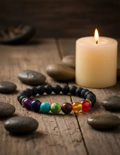 Pulsera 7 Chakras Original Natural
