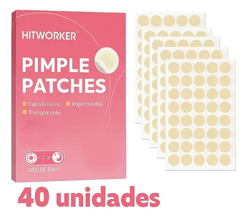 40 Parches Para Granos Hipoalargenicos A Prueba De Agua