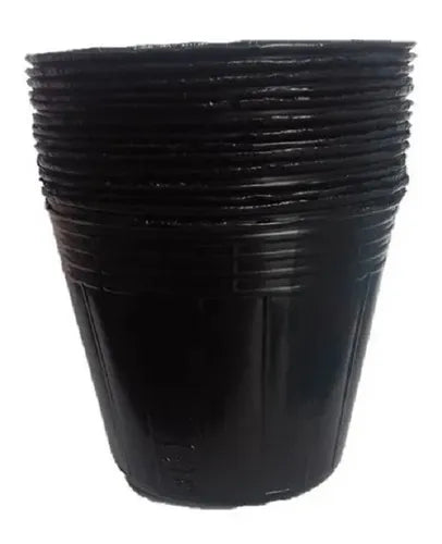 Macetas Negras 9 Cm Economicas Plantines Suculenta 1000u