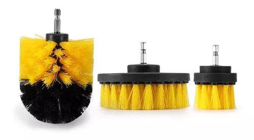 Cepillos Para Taladro Atornilladora Higiene Calidad Color Amarillo