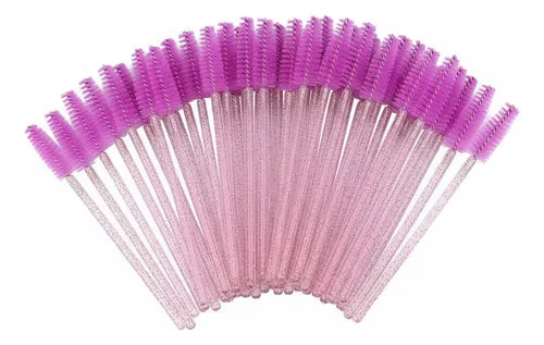 Cepillos Descartable Rimmel Lashes Cejas Pestañas Pack X50un FEDE-011