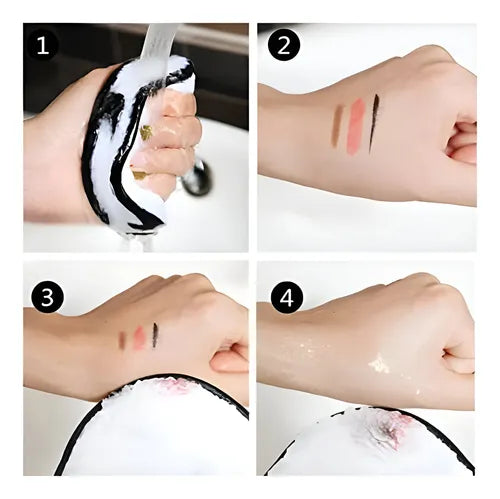 Esponja Reutilizable Para Limpieza Facial Limpieza Profunda FEDE-001