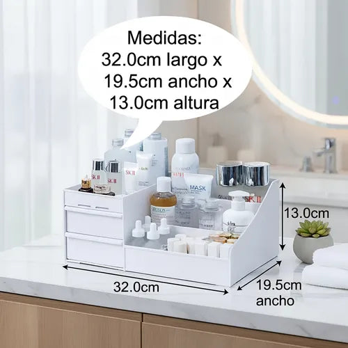 Organizador De Cosméticos Con Cajones Multifunción Grande