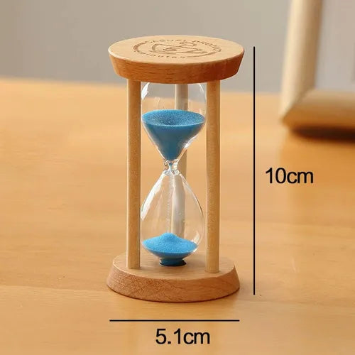 Reloj De Arena 10 Minutos Marco De Madera Reloj De Arena