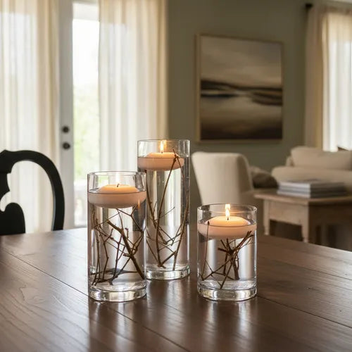 Velas Flotantes Colores Pack 95 Unidades