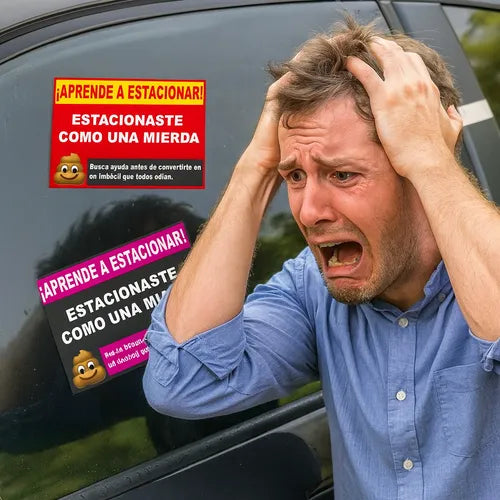 Stickers Aprende A Estacionar 10un Casa De Los Chascos