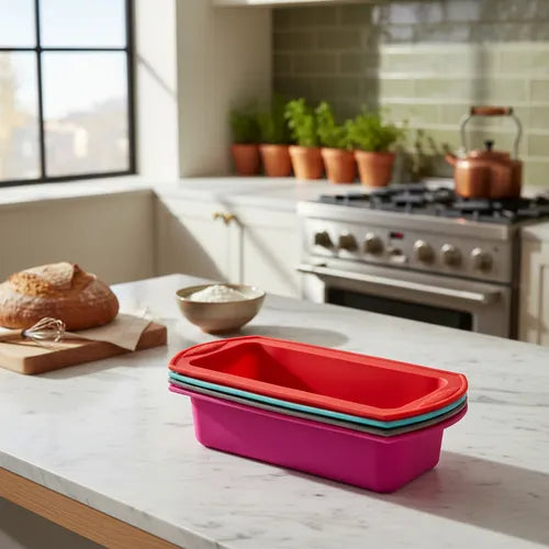 Molde Silicona Para Budín Pan De Molde Budinera Cocina