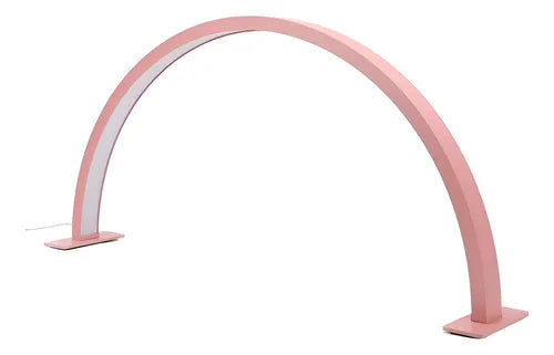 Lámpara Half Moon De Mesa Media Luna Uñas Calidad Premium ROSADA