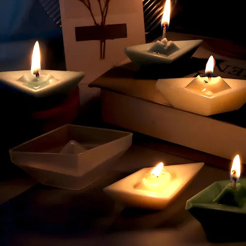 Moldes De Silicona Forma De Barco Ideal Velas Artesanales R-039