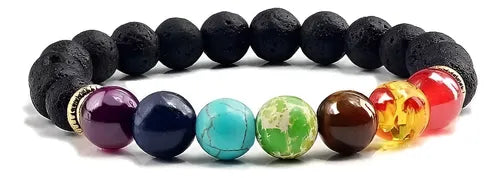 Pulsera 7 Chakras Original Natural Pack X10un