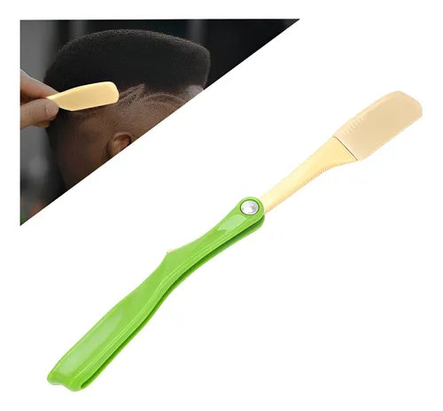 Navaja Para Barbero Afeitada Perfecta Metal Acero Inoxidable FEDE-008