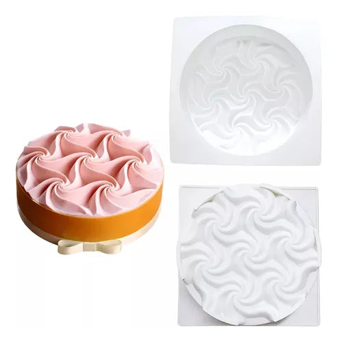 Molde Silicona Circulo Ideal Para Bañar o para hacer minis tortas