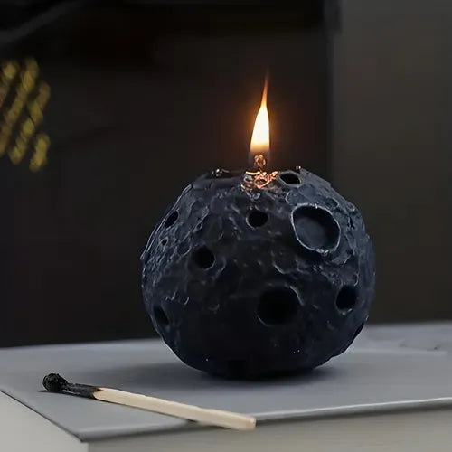 Molde De Silicona Ideal Para Velas Forma Luna Souvenirs R-057