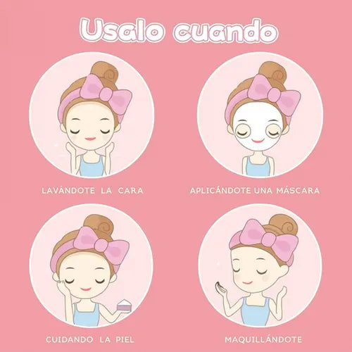 Vincha O Diadema Para Maquillaje O Tratamientos Faciales FEDE-004