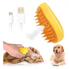 Peine Cepillo A Vapor Usb Masaje Para Mascotas Gato Perro
