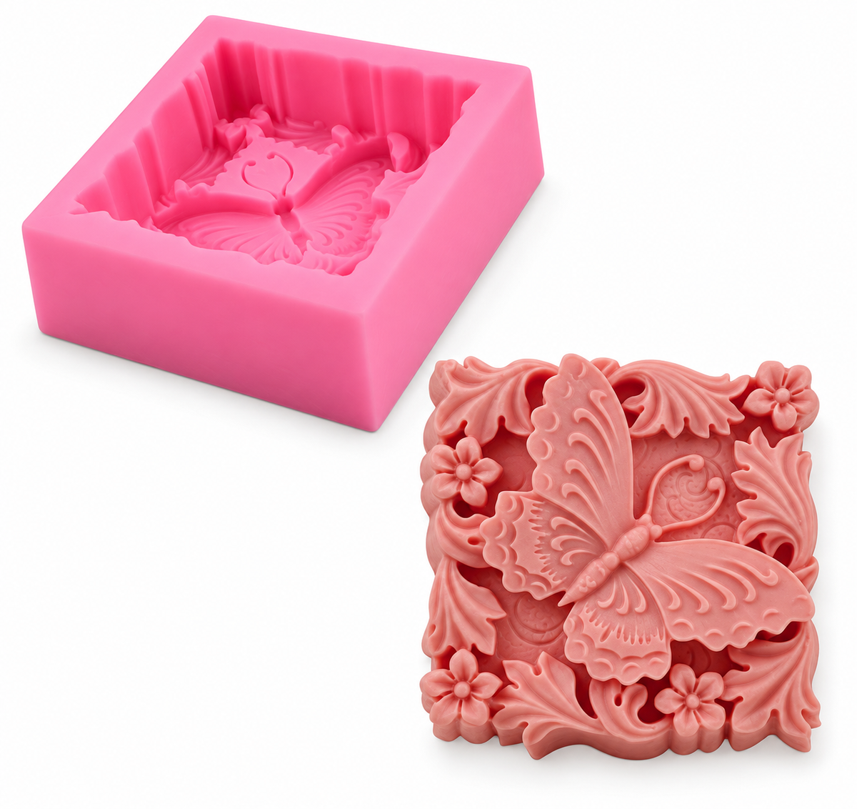 Moldes De Silicona Marpiosa Ideal Jabon Velas Artesanias
