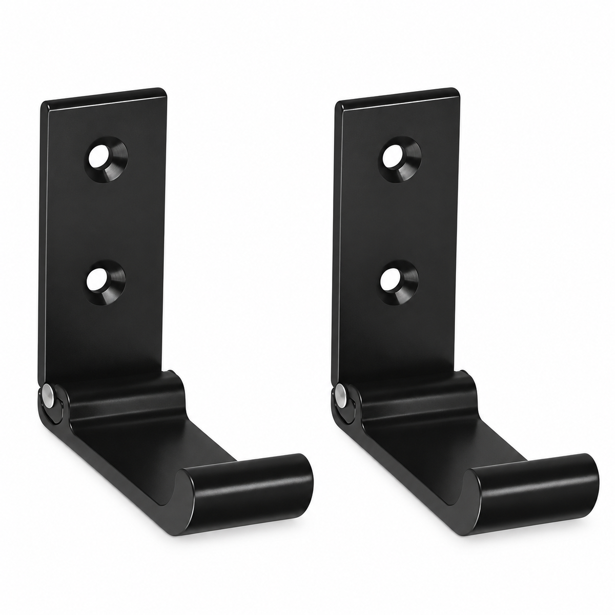Set X2 Gancho De Pared Perchero Varios Colores Plegable NEGRO