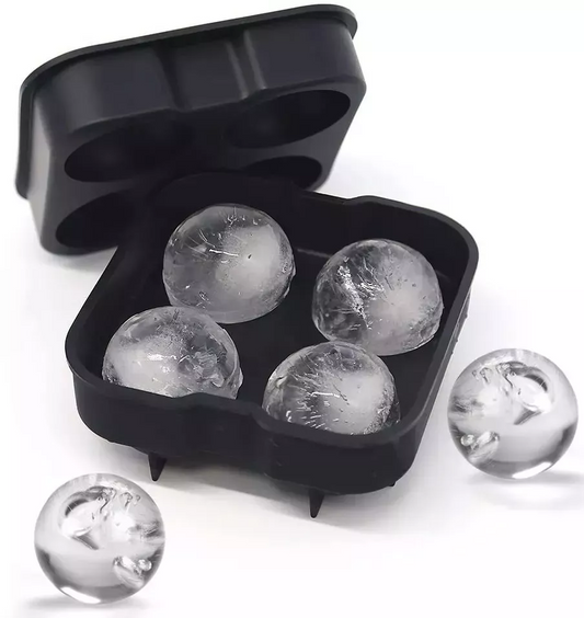 Molde de Silicona Esferas, ideal para vasos de whisky y decorar tragos