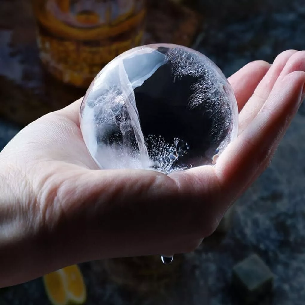 Molde de Silicona Hielo redondo grande ideal para tragos