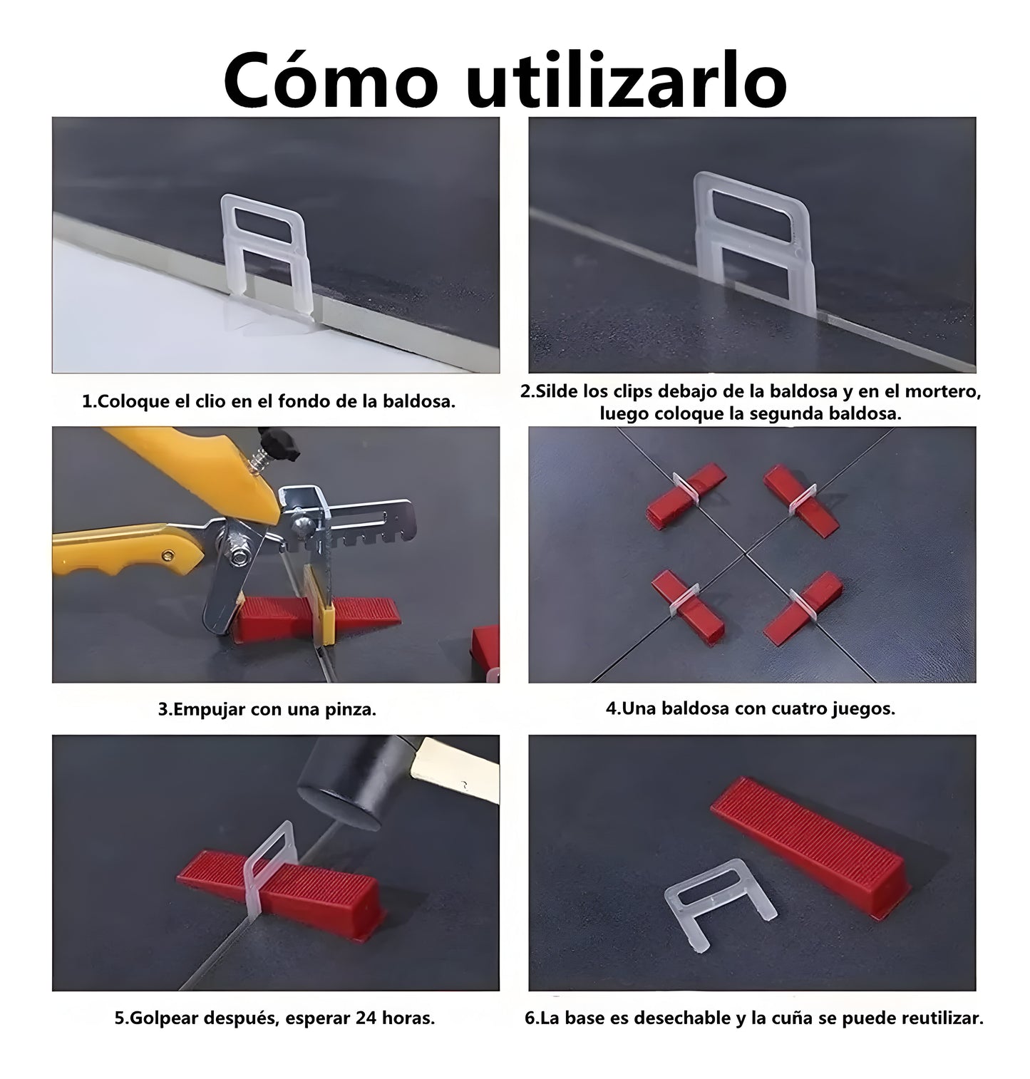 Pinza Niveladora De Cerámica Y Porcelanato