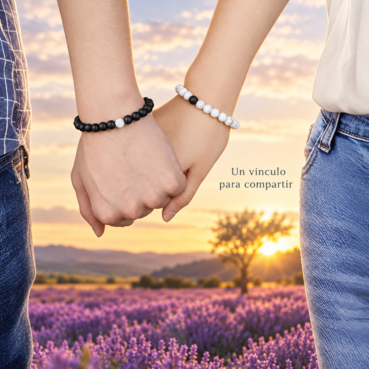 Pulsera Distancia Amistad Amor Pareja X 2 Set