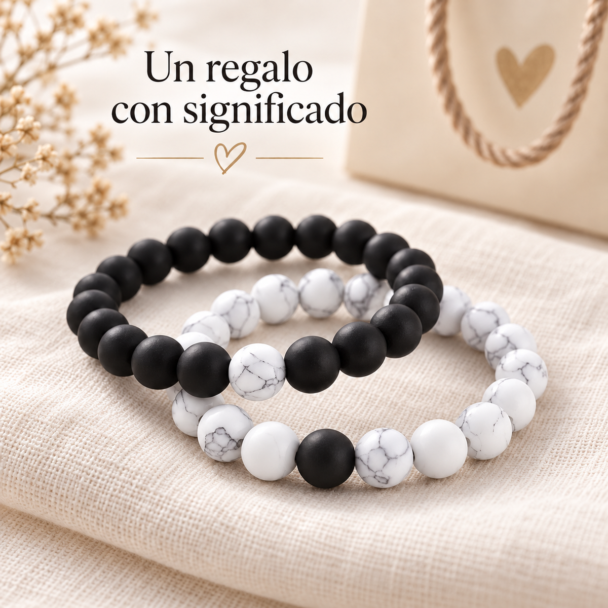 Pulsera Distancia Amistad Amor Pareja X 2 Set