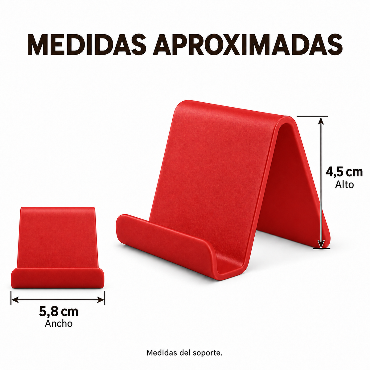 Soporte De Escritorio Para Teléfono Celular 2 En 1